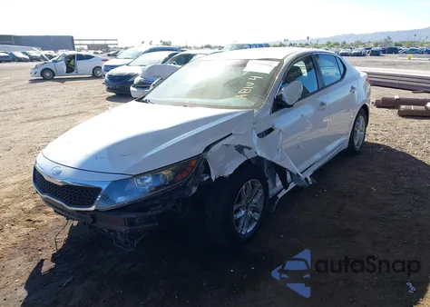 2013 Kia Optima Lx из США, поврежденный, VIN KNAGM4A75D5358402